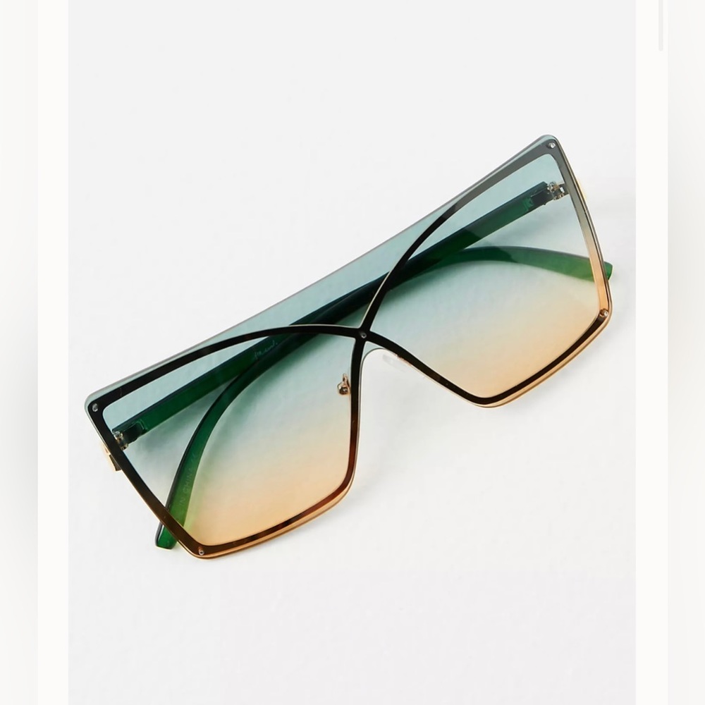 Free people now you see me shield sunglasses